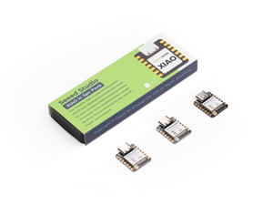 XIAO ESP32S3 3PCS Pack- 2.4GHz WiFi, BLE 5.0, 8MB PSRAM, 8MB Flash, Dual-core, Battery Charge Supported, Power Efficiency and Rich Interface, Ideal f