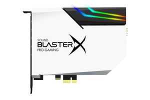 Creative Sound BlasterX AE-5 Plus Pure Edition SABRE32 Ultra-Class 32-bit/384kHz PCI-e Gaming Sound Card and DAC with Dolby Digital and DTS, Xamp Dis