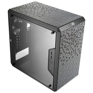 Cooler Master MasterBox Q300L Micro-ATX Tower with Magnetic Design Dust Filter, Transparent Acrylic Side Panel, Adjustable I/O & Fully Ventilated Air
