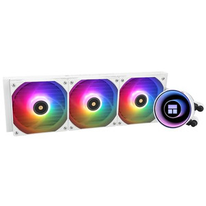 Thermalright Frozen Notte 360 White ARGB V2 Water Cooling CPU Cooler, 360 Specification CPU Liquid Cooler,3 PWM Fans, for AM4/AM5,Intel lga1700/1851/