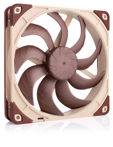 Noctua NF-A14x25 G2 PWM, Premium-Quality Quiet 140mm PC Fan, 4-pin (Brown)