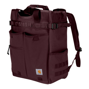 Carhartt 28L Nylon Cinch-Top Convertible Tote Backpack, Durable Pack with Laptop Sleeve, Port