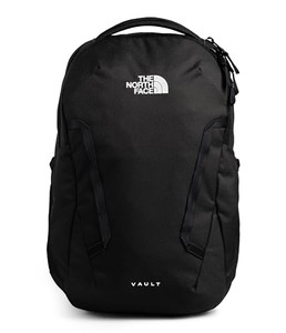 The North Face Women's Vault Everyday Laptop Backpack - Commuter Travel Bag, Water-Repellent, Spacious Main Compartment, TNF Black-NPF, One Size