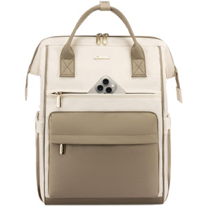 LOVEVOOK Laptop Backpack for Women, 17 Inch Work Teacher Nurse Bag, Large Capacity Business Computer Backpack Purse with USB Port, Stylish Casual Day