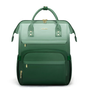 LOVEVOOK Gradient Laptop Backpack for Women,17.3 Inch Work Computer Bakcpack Purse Laptop Bag With Anti-Theft Pocket,Waterproof Carry on Teacher Coll