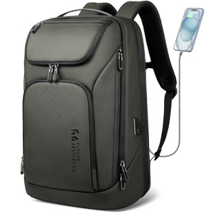 hk Business Smart Backpack for Men Anti-Theft for 17.3 Inch Laptop with USB Charging Port Water-Resistant Large Durable Compact 30L for Travel Colleg