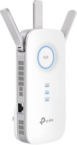 TP-Link AC1900 WiFi Range Extender RE550 | Dual-Band Wireless Repeater Amplifier w/Gigabit Ethernet Port | Up to 2200 Sq. Ft., 32 Devices | Internet