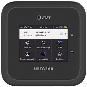 NETGEAR Nighthawk M6 Pro Mobile Hotspot 5G mmWave, 8Gbps, Unlocked, AT&T & T-Mobile, International Roaming, Portable WiFi Device for Travel, 5G Modem