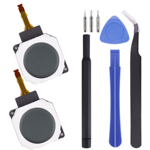 Ikpek 3D Analog Joystick Button Module Stick w/Thumbstick Circle Pad Cover Cap Replacement for Nintendo New 2DSXL New 3DSXL New 3DS