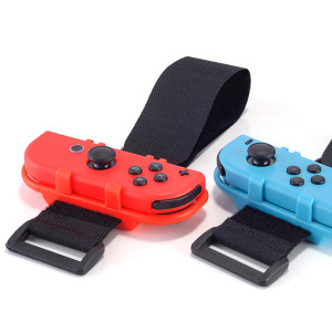 JoyHood 2 Pack Wrist Band Straps compatible with Dance Game 2022 2021 2020 2019 & Zumba Burn It Up for Switch/Switch OLED Joy-Con, Adjustable Elastic
