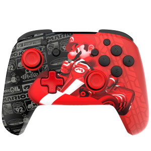 PDP Gaming REMATCH GLOW Wireless Nintendo Switch Pro Controller, Licensed, Nintendo Switch 2|Lite|OLED, Motion Controls, Rechargeable Battery Power,