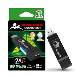 Brook Wingman XB 3 Converter - Unleash The Power of Cross-Platform Gaming, Wireless Controller Adapter for New XB Series X/S, XB One Consoles and PC(