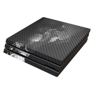 MightySkins Carbon Fiber Skin for Sony PS4 Pro Console - Letting Go | Protective, Durable Textured Carbon Fiber Finish | Easy to Apply, Remove, and C