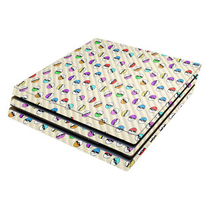 MightySkins Carbon Fiber Skin for Sony PS4 Pro Console - Balling | Protective, Durable Textured Carbon Fiber Finish | Easy to Apply, Remove, and Chan