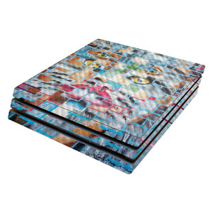 MightySkins Carbon Fiber Skin for Sony PS4 Pro Console - Face Tiles | Protective, Durable Textured Carbon Fiber Finish | Easy to Apply, Remove, and C