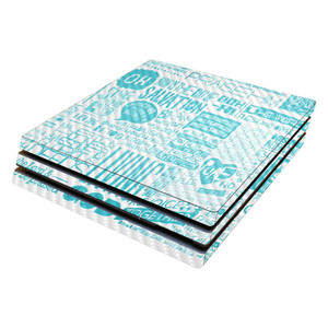 MightySkins Carbon Fiber Skin for Sony PS4 Pro Console - Faith | Protective, Durable Textured Carbon Fiber Finish | Easy to Apply, Remove, and Change