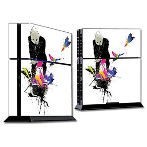 MightySkins Skin Compatible with Sony PS4 Console - Executioner | Protective, Durable, and Unique Vinyl Decal wrap Cover | Easy to Apply, Remove, and