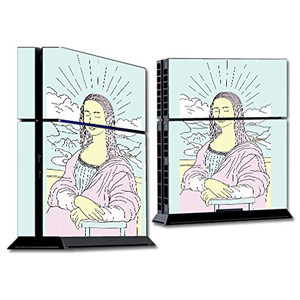 MightySkins Skin Compatible with Sony PS4 Console - Modern Lisa | Protective, Durable, and Unique Vinyl Decal wrap Cover | Easy to Apply, Remove, and