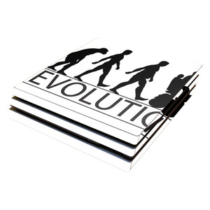 MightySkins Skin Compatible with Sony PS4 Pro Console - Deevolution | Protective, Durable, and Unique Vinyl Decal wrap Cover | Easy to Apply, Remove,