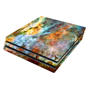 MightySkins Skin Compatible with Sony PS4 Pro Console - Space Cloud | Protective, Durable, and Unique Vinyl Decal wrap Cover | Easy to Apply, Remove,