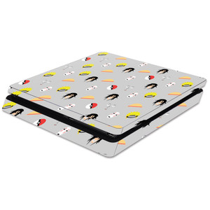 MightySkins Skin Compatible with Sony PS4 Slim Console - Anime Fan | Protective, Durable, and Unique Vinyl Decal wrap Cover | Easy to Apply, Remove,