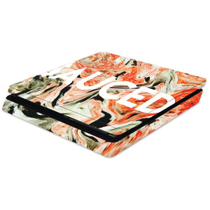 MightySkins Skin Compatible with Sony PS4 Slim Console - Sauced | Protective, Durable, and Unique Vinyl Decal wrap Cover | Easy to Apply, Remove, and