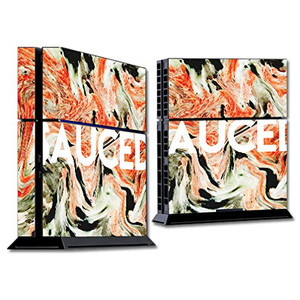 MightySkins Skin Compatible with Sony PS4 Console - Sauced | Protective, Durable, and Unique Vinyl Decal wrap Cover | Easy to Apply, Remove, and Chan