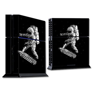 MightySkins Skin Compatible with Sony PS4 Console - Space Kickflip | Protective, Durable, and Unique Vinyl Decal wrap Cover | Easy to Apply, Remove,