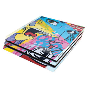 MightySkins Skin Compatible with Sony PS4 Pro Console - Blue Eyes | Protective, Durable, and Unique Vinyl Decal wrap Cover | Easy to Apply, Remove, a