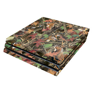 MightySkins Skin Compatible with Sony PS4 Pro Console - Buck Camo | Protective, Durable, and Unique Vinyl Decal wrap Cover | Easy to Apply, Remove, a