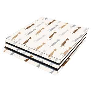 MightySkins Skin Compatible with Sony PS4 Pro Console - Cat Lady | Protective, Durable, and Unique Vinyl Decal wrap Cover | Easy to Apply, Remove, an