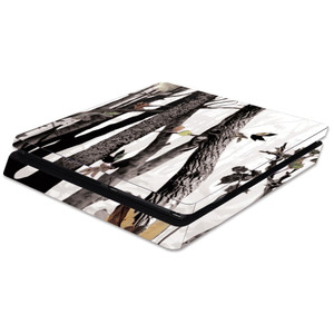 MightySkins Skin Compatible with Sony PS4 Slim Console - Artic Camo | Protective, Durable, and Unique Vinyl Decal wrap Cover | Easy to Apply, Remove,