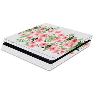 MightySkins Skin Compatible with Sony PS4 Slim Console - Bouquet | Protective, Durable, and Unique Vinyl Decal wrap Cover | Easy to Apply, Remove, an