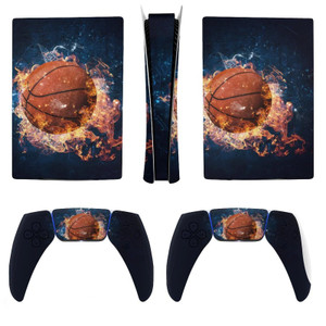 AoHanan Basketball Game Concept 5 Skin Controller Accessories Cover Skins Anime Vinyl Cover Sticker Full Set for 5 Disc Edition