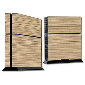 MightySkins Skin Compatible with Sony PlayStation 4 PS4 Console Case wrap Cover Sticker Skins Light Zebra Wood