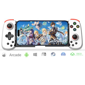 arVin Mobile Game Controller for iPhone 16/15/14/iPad/Galaxy S24/23/22/Android Phone/Tablet, Wireless Gamepad for Xbox Cloud Gaming/PS Remote Play/Ca