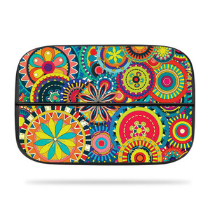 MightySkins Skin Compatible with Elgato Game Capture hd60s - Flower Wheels | Protective, Durable, and Unique Vinyl Decal wrap Cover | Easy to Apply,