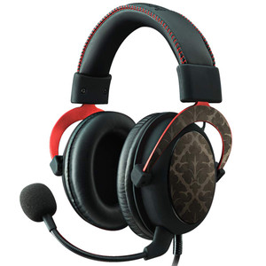MightySkins Skin Compatible with Kingston HyperX Cloud II Gaming Headset - Vintage Elegance | Protective, Durable, and Unique Vinyl Decal wrap Cover