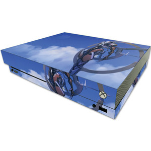 MightySkins Skin Compatible with Microsoft One X Console Only - Alpha Ring | Protective, Durable, and Unique Vinyl Decal wrap Cover | Easy to Apply,