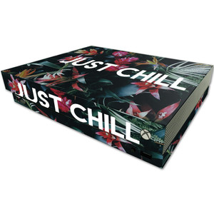 MightySkins Skin Compatible with Microsoft One X Console Only - Just Chill | Protective, Durable, and Unique Vinyl Decal wrap Cover | Easy to Apply,