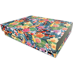 MightySkins Skin Compatible with Microsoft One X Console Only - Koi Pond | Protective, Durable, and Unique Vinyl Decal wrap Cover | Easy to Apply, Re