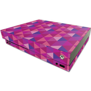 MightySkins Skin Compatible with Microsoft One X Console Only - Pink Kaleidoscope | Protective, Durable, and Unique Vinyl Decal wrap Cover | Easy to