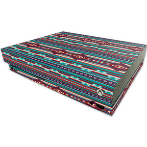 MightySkins Skin Compatible with Microsoft One X Console Only - Southwest Stripes | Protective, Durable, and Unique Vinyl Decal wrap Cover | Easy to