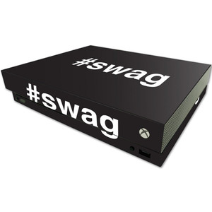MightySkins Skin Compatible with Microsoft One X Console Only - Swag | Protective, Durable, and Unique Vinyl Decal wrap Cover | Easy to Apply, Remove