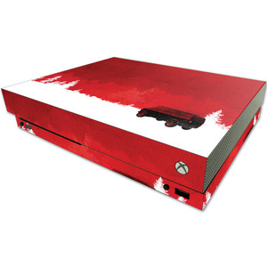 MightySkins Skin Compatible with Microsoft One X Console Only - Waiting in The Van | Protective, Durable, and Unique Vinyl wrap Cover | Easy to Apply