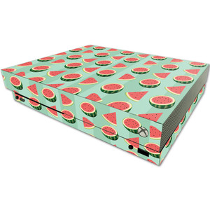 MightySkins Skin Compatible with Microsoft One X Console Only - Watermelon Patch | Protective, Durable, and Unique Vinyl Decal wrap Cover | Easy to A