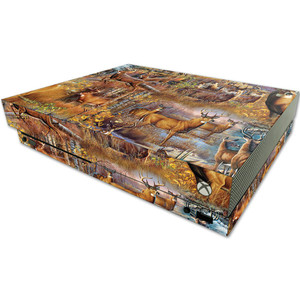 MightySkins Skin Compatible with Microsoft One X Console Only - Deer Pattern | Protective, Durable, and Unique Vinyl Decal wrap Cover | Easy to Apply