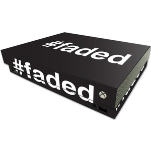 MightySkins Skin Compatible with Microsoft One X Console Only - Faded | Protective, Durable, and Unique Vinyl Decal wrap Cover | Easy to Apply, Remov