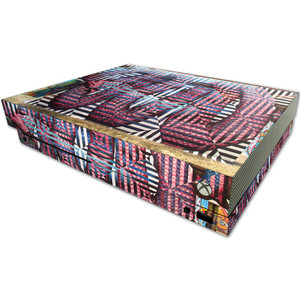 MightySkins Skin Compatible with Microsoft One X Console Only - Geo Snakes | Protective, Durable, and Unique Vinyl Decal wrap Cover | Easy to Apply,