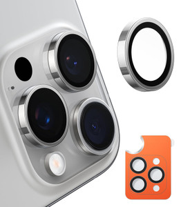 TORRAS 3-Year Ultimate Durability for iPhone 16 Pro Max/16 Pro Camera Lens Protector - 1:1 Invisible Fit & Ultra Clarity, Military-Grade 9H+ Aerospac